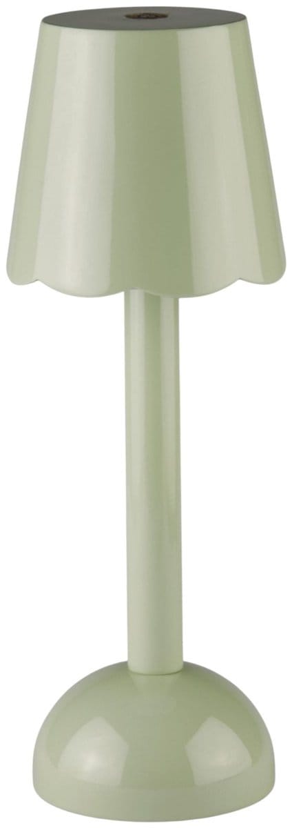 Addison Ross - Scallop LED tafellamp 28cm Sage - Tafellampen