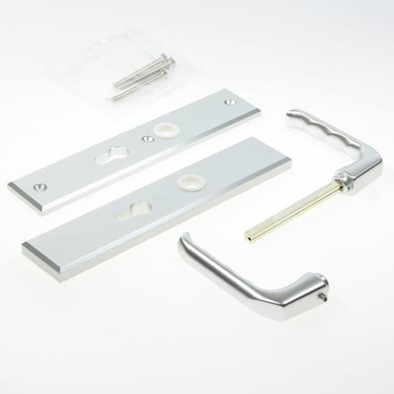 HOPPE Kruk/kruk schild, aluminium 113/2235/2234, PC 55, F1, DD=54mm (Prijs per paar)