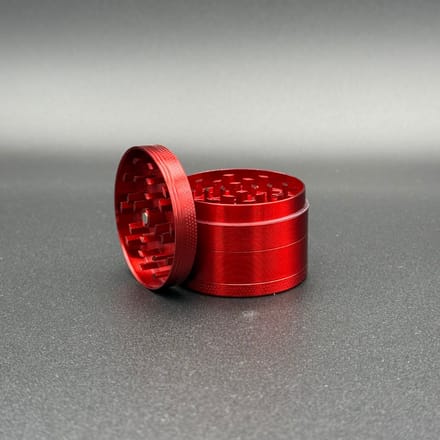 50mm Precisie Kruidenmolen - zinklegering - Grinder - Rod