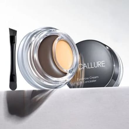 FOCALLURE - Two-In-Perfect Eyebrow Cream & Concealer - 2 Colors #BR02