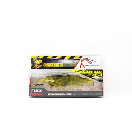 Chasebaits Flick Prawn 95 mm 4 gram Zinkende Lure 07 (8350)