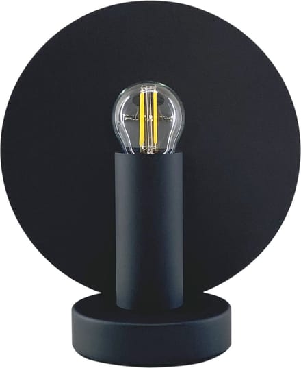 LETT® Vero Tafellamp - Ø 20 cm - E27 - Mat Zwart
