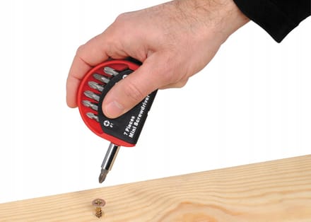 Kreator Bitset 7 Delen PH 1/4" met Magnetische Houder