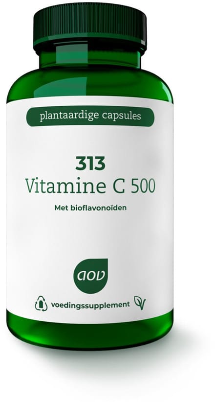 AOV - 313 Vitamine C 500 - 2 x 90 vegacapsules - Voordeelverpakking