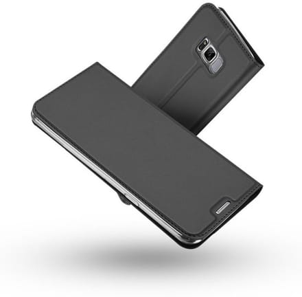 Allecto - Beschermhoes Galaxy S8 Plus - Portemonnee hoes - Ultradun