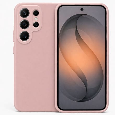 Technow hoesje geschikt voor Samsung Galaxy S26 Ultra - Liquid Back Case - Cover - Roze