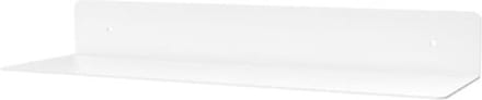 Lisomme Yara metalen wandplank wit - 50 x 15 x 7 cm