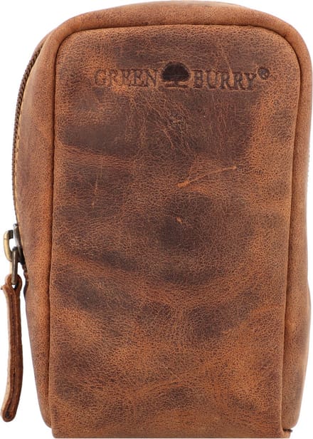 Greenburry Vintage fietstas S leder 8 cm - L - brown
