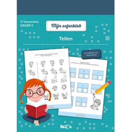 Tellen / 3de Kleuterklas - Groep 2 - Mijn Oefenblok