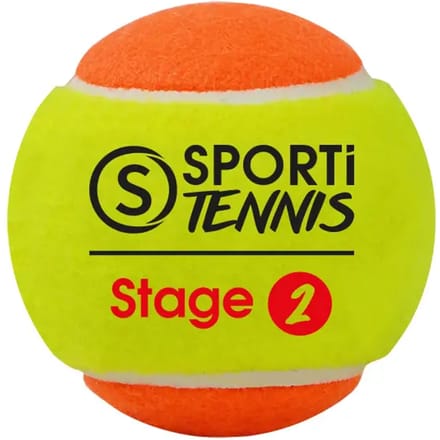 Set van 3 stage 2 tennisballen Sporti