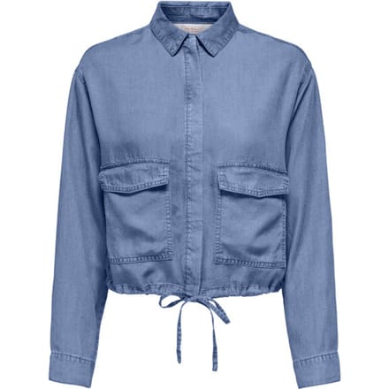 ONLY - ONLCHARIS LIFE LS JACKET WVN CC - Meisjes - Vesten