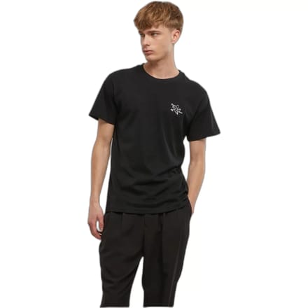 Mister Tee - Penne Va Bene EMB Heren Tshirt - S - Zwart