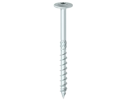 Tellerkopschroeven verzinkt 8 x 60mm | 50 stuks