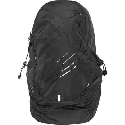 Diesel Drape Asymmetrische Sling Backpack (Zwart)