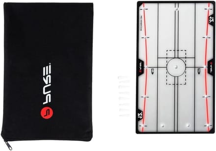 Golf Uitlijningsspiegel - Putter Trainer - Golf Training - Controle Ogen Schouders - 12 inch - Zwart
