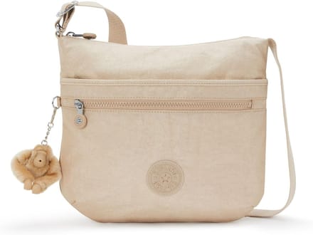 Schoudertas - Crossbody tas - Dagelijks gebruik - Medium formaat - 29x26 cm - Beige