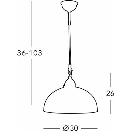 austrolux Kolarz hanglamp Nonna, Ø 30 cm, druiven, gladde rand
