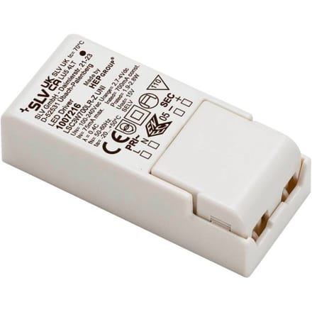 SLV LED driver 1,9 - 2,8 W, 700 mA, 2,7 - 4 V DC, dimbaar