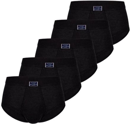 ESGE Heren Slip met voorsluiting 5 pack- Fijnrib Jeans