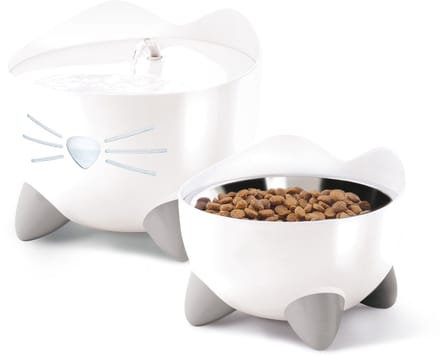 Catit Pixi Fountain Combo Kit - Kattendrinkbak - Wit