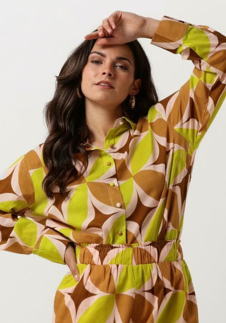 Notre-V Nv-deon Blouse Dames - Jurken - Groen - Maat S