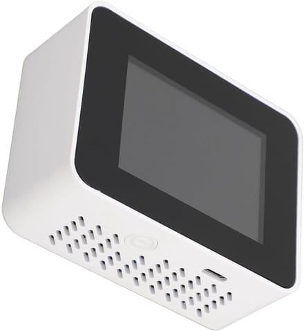 CO2-detector - Luchtkwaliteit meter - Binnenlucht meten - Multifunctionele detectie - 5 inch scherm - Zwart