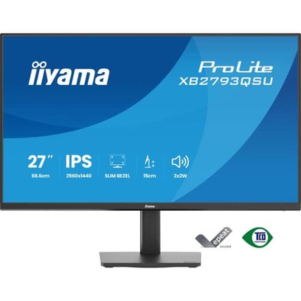 Iiyama ProLite LED-monitor Energielabel D (A - G) 68.6 cm (27 inch) 16:9 USB VA LED