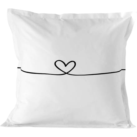 Kussensloop My Love | Blanc
