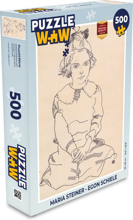 Puzzel Maria Steiner - Egon Schiele - Legpuzzel - Puzzel 500 stukjes