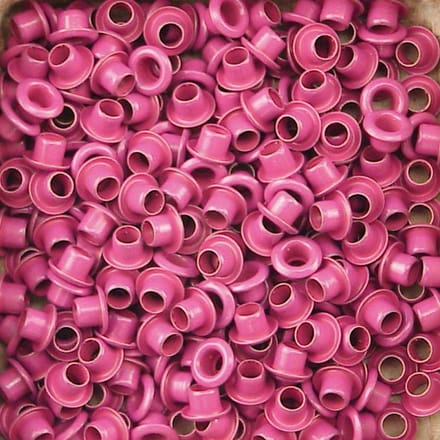 Vaessen Creative • Eyelets donkerroze 25 st