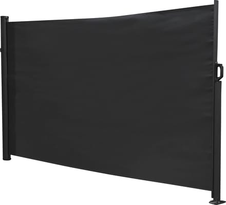 Outfit - Windscherm - 140x300cm - Zwart