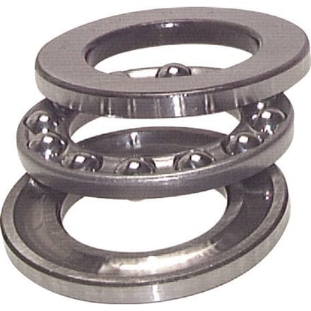 Het Drukkogellager 40x60x13mm DIN 711 Vlak