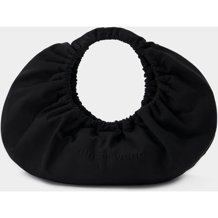 Crescent Medium Schoudertas - Alexander Wang - Nylon - Zwart