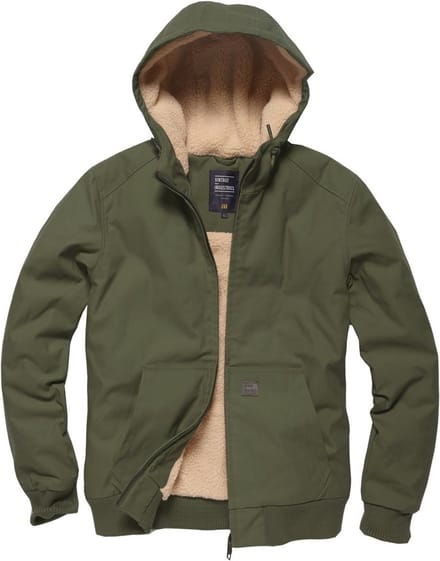 Vintage Industries Winterjas Datton Jacket Olive Drab