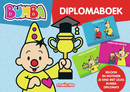 Studio 100 Bumba Diplomaboek Educatieve boeken (spelletjes en raadsels)