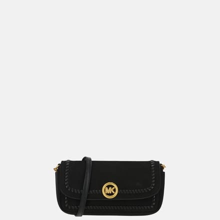Michael Kors Nolita chain crossbody tas S black