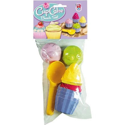 Simba Cup Cake Beach Set 4 stuks Zand & strand