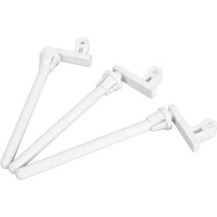 3 stuks Naaimachine Spoelpen Professioneel Draagbaar Vervanging Hulp Spoelpen voor Naaien white