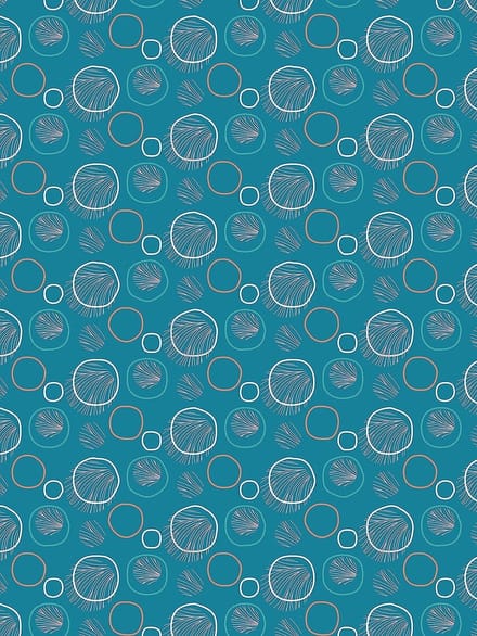Decopatch papier Onderwater blauw