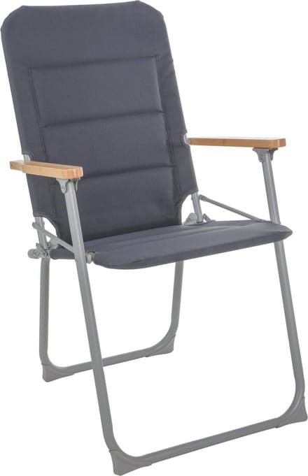 Redcliffs - Outdoor Campingstoel - Donkergrijs - Aluminium - 62x55x92cm