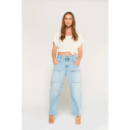 Flared/Bootcut Le Temps des Cerises Jeans loose, wijd MADIENEO, lengte 34