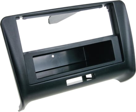2-DIN Paneel geschikt voor Audi TT (8J) 2006-2014 Kleur: Zwart