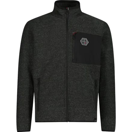 Technische fleece in gemêleerd breisel CMP