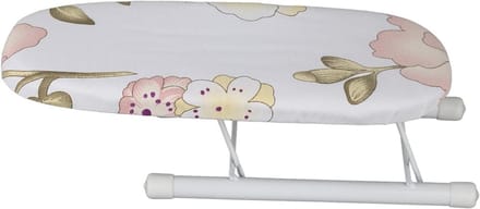 Mini strijkplank - Tafelplank - Gericht strijken - Opvouwbaar en draagbaar - 27x11x4 cm - Pioen