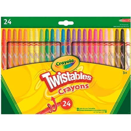 Crayola Twistables Kleurpotloden - 24 stuks