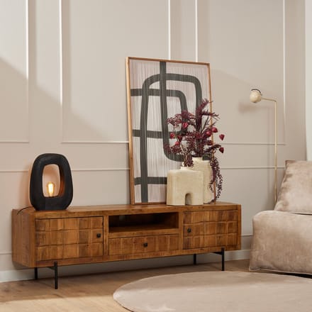 Tv meubel Brandy - 180 cm - naturel