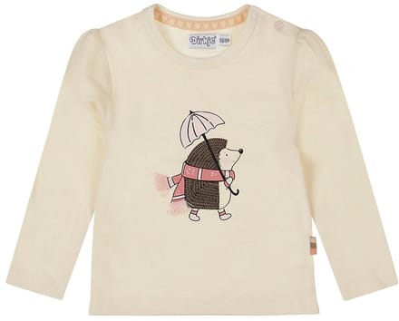Dirkje Meisjes T-shirt - Off white