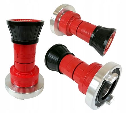 Brandblusser Mondstuk 2" voor Brandslang - Verstelbare Waterstraal