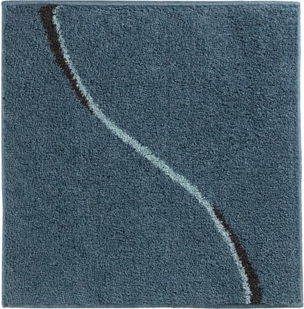 Casilin Carve WC-mat - 60 x 60 cm - Antislip - Oceaanblauw