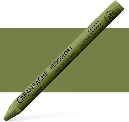 Caran d´Ache Neocolor I Permanente Waskrijt | Olijf (249)